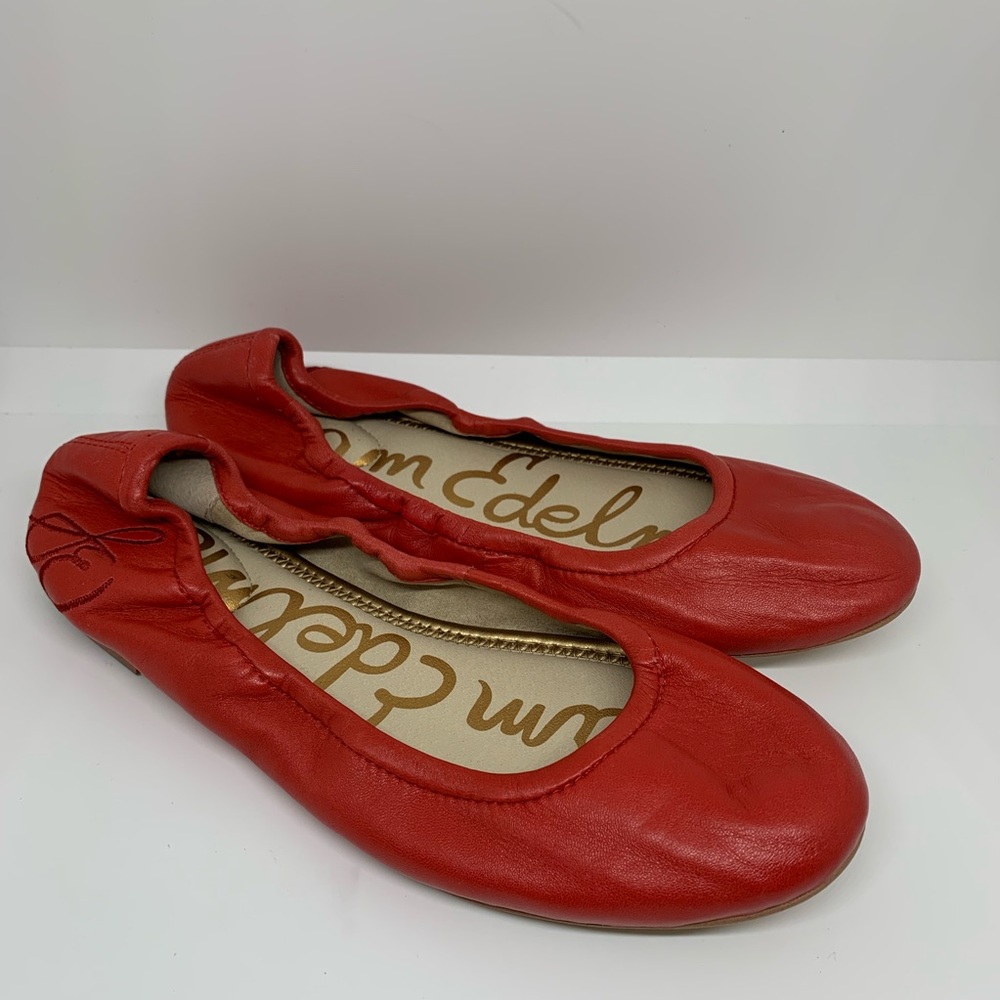 Sam Edelman | NEW Ballet Flats Red Slip On Sz 6.5